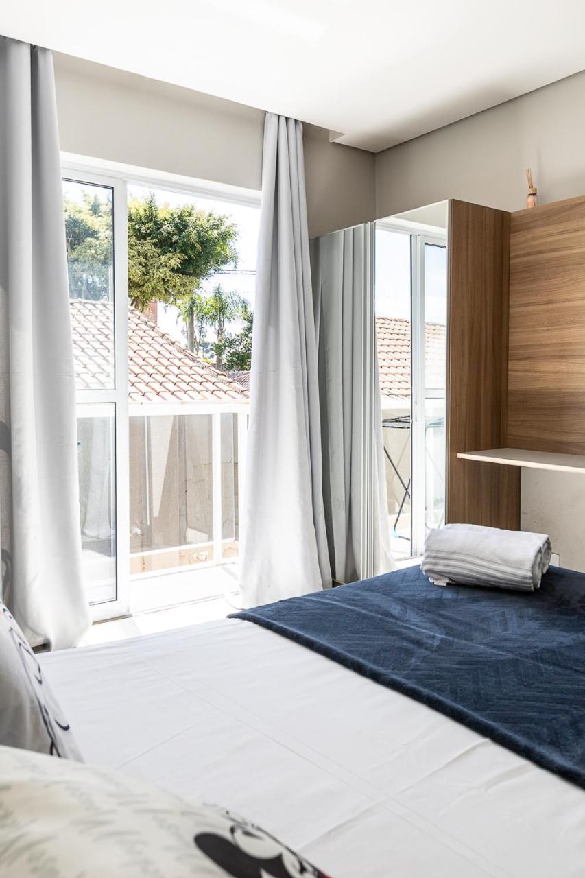 3-Studio Lindamente Decorado! Ideal Para Casal!!! กูรีตีบา ภายนอก รูปภาพ