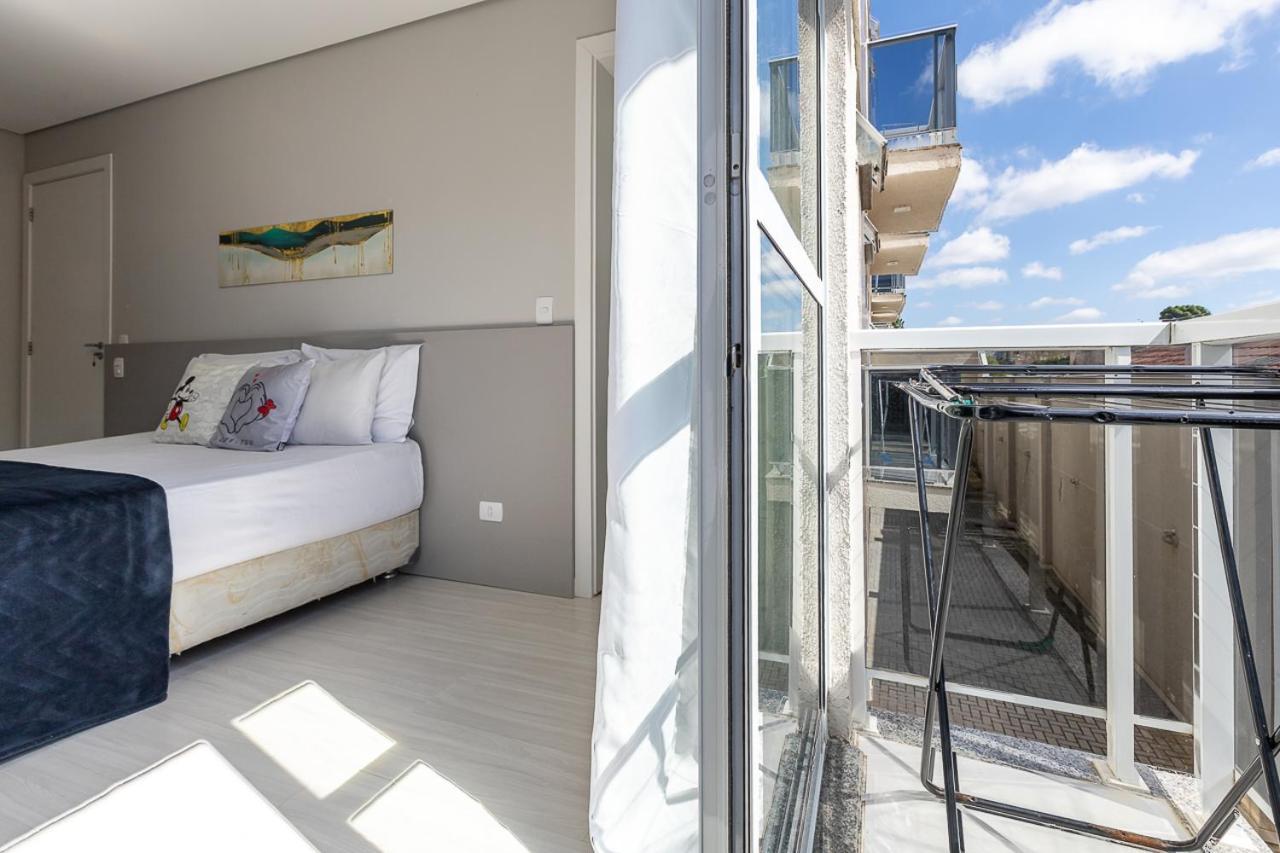 3-Studio Lindamente Decorado! Ideal Para Casal!!! กูรีตีบา ภายนอก รูปภาพ